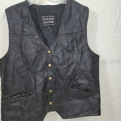 Men's <strong>Italian Stone Design</strong>, <strong>Genuine Leather</strong> Vest, XL $25 Size: XL <strong>Italian Stone</strong> camobob. . Italian stone design genuine leather navarre leather company